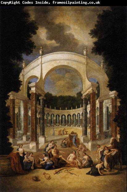 Jean Cotelle View of the Colonnade at Versailles
